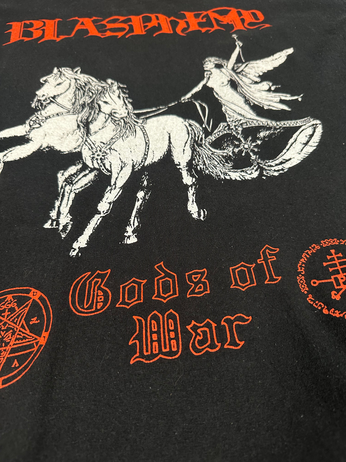 Blasphemy 2013 Gods of War T-Shirt