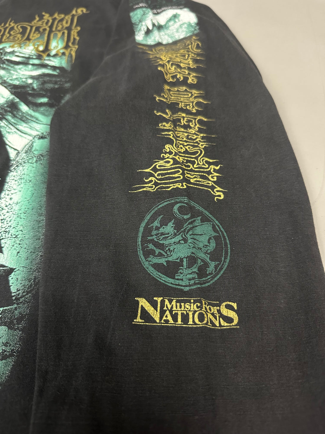 Vintage 1996 Cradle of Filth Funeral Carpathia Longsleeve