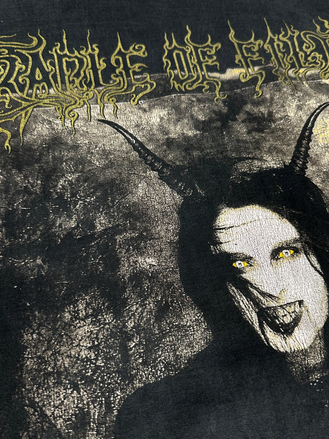 Vintage 1998 Cradle of Filth Wall-Eyed Vain & Insane Longsleeve