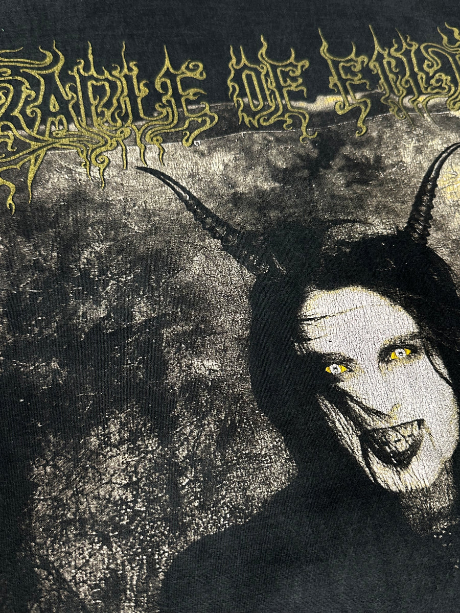 Vintage 1998 Cradle of Filth Wall-Eyed Vain & Insane Longsleeve