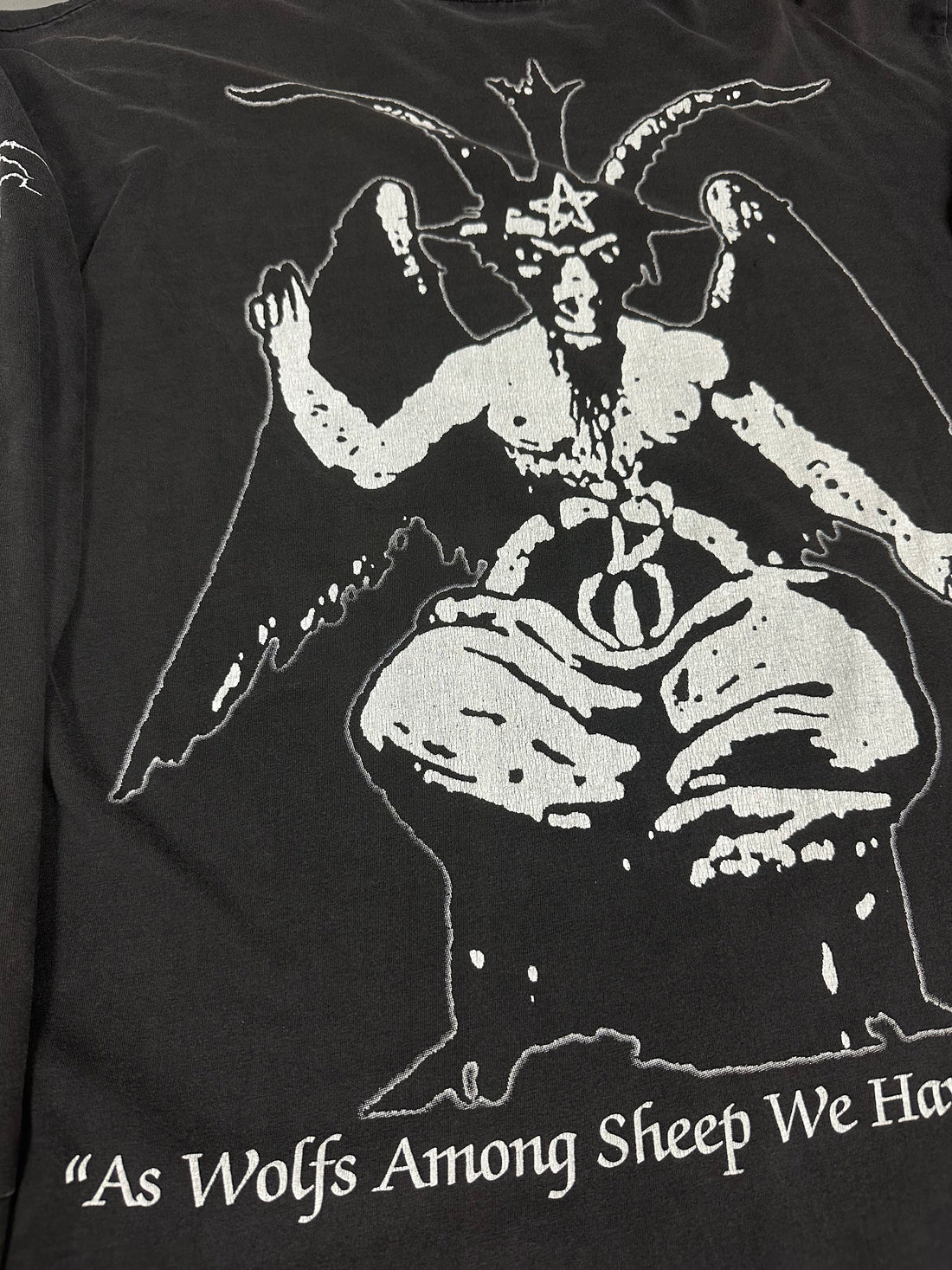 Vintage 1998 Darkthrone Wolfs Longsleeve