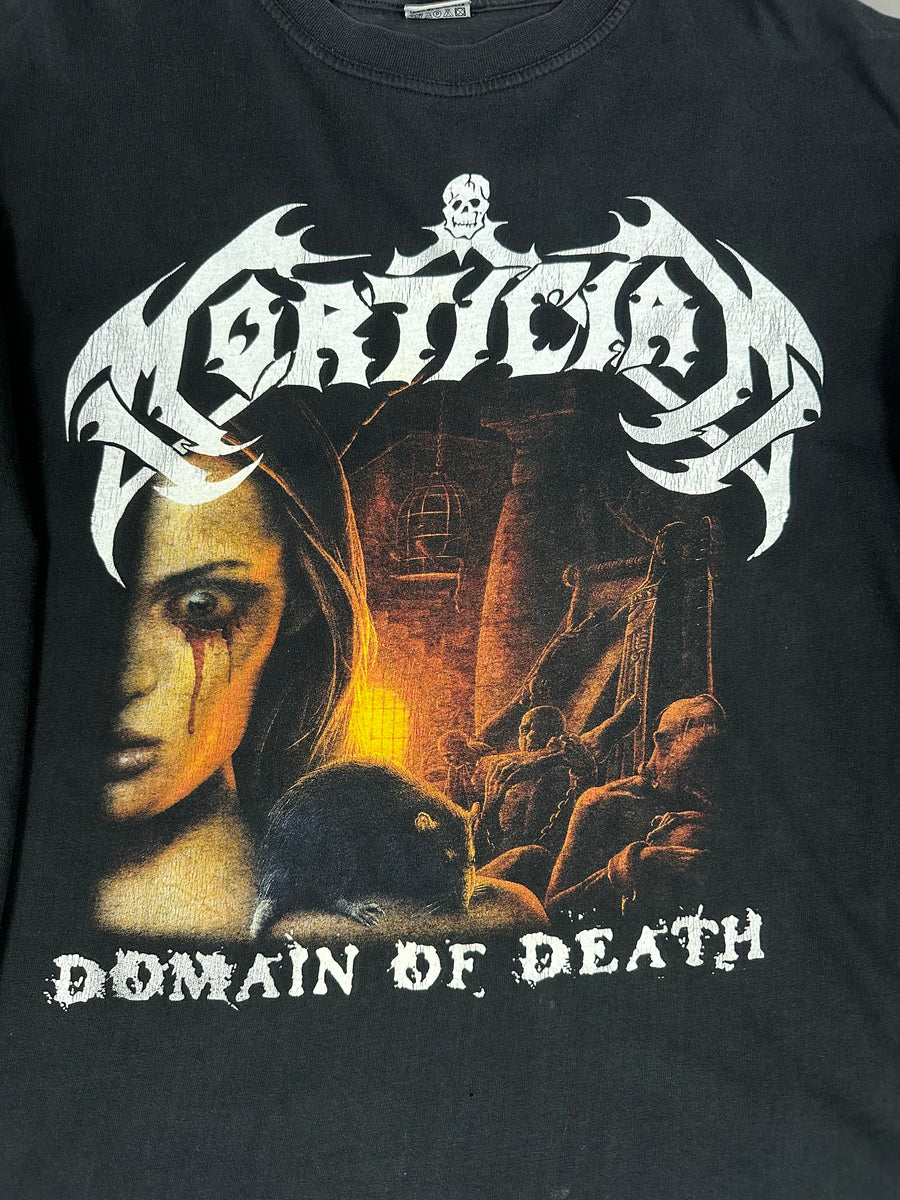 Vintage 2001 Mortician Pain Of Death Longsleeve