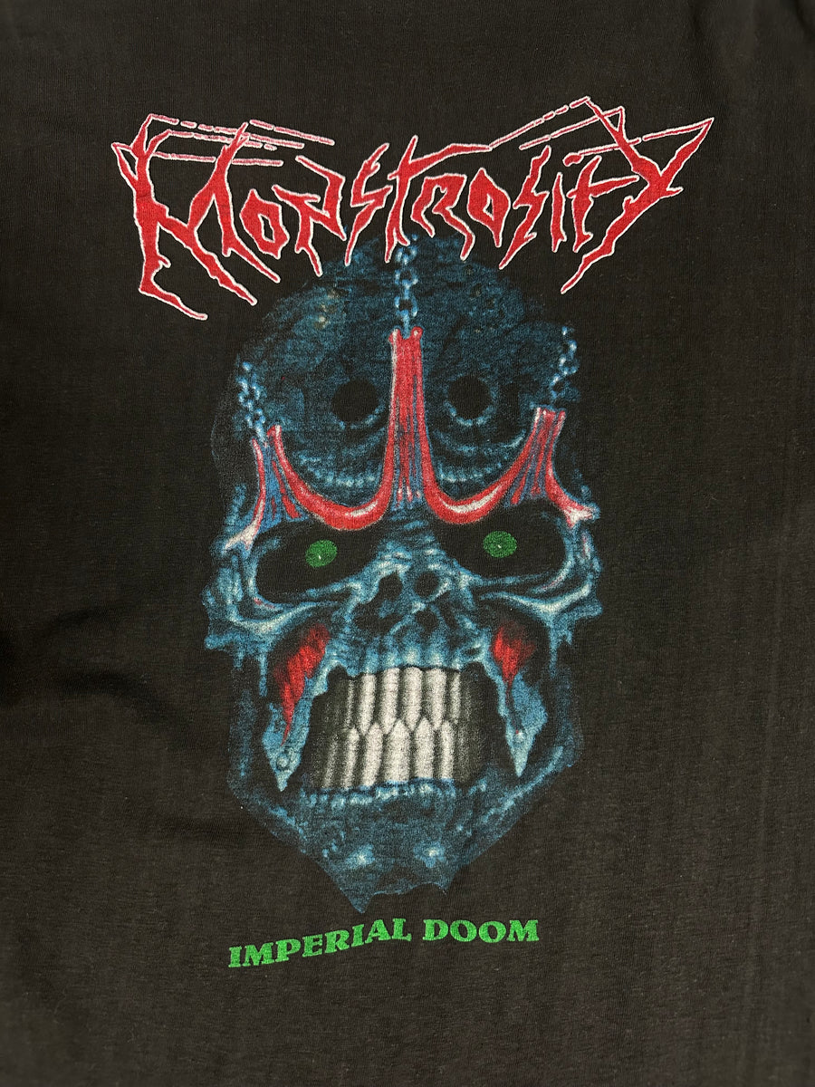Vintage 1992 Monstrosity Imperial Doom T-Shirt