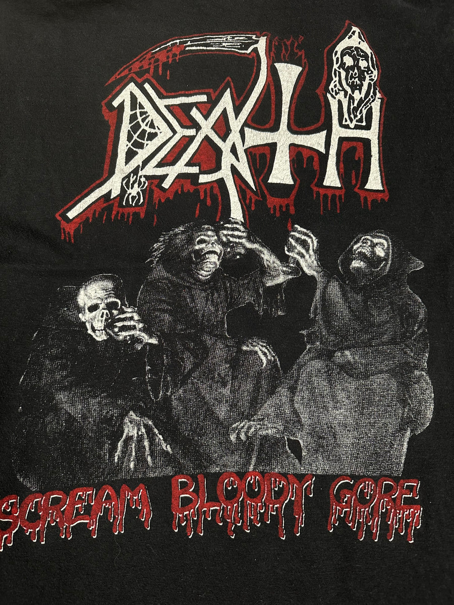 Vintage 1987 Death Scream Bloody Gore T-Shirt