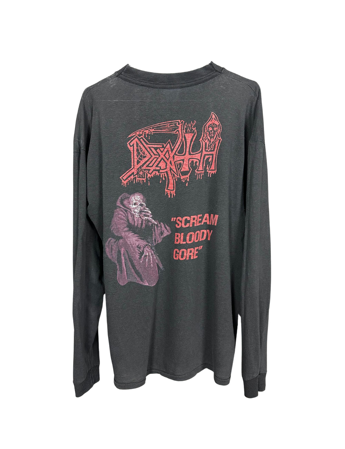 Death 1992 Scream Bloody Gore Vintage Longsleeve