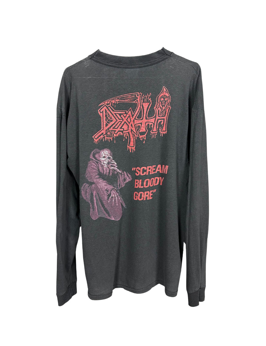 Death 1992 Scream Bloody Gore Vintage Longsleeve