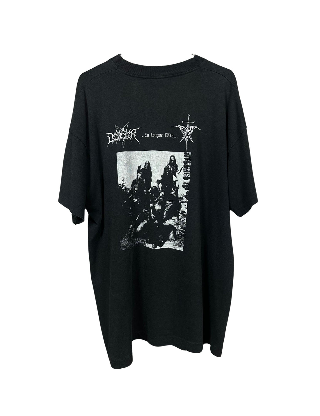 Desaster 1990s In League With Vintage T-Shirt