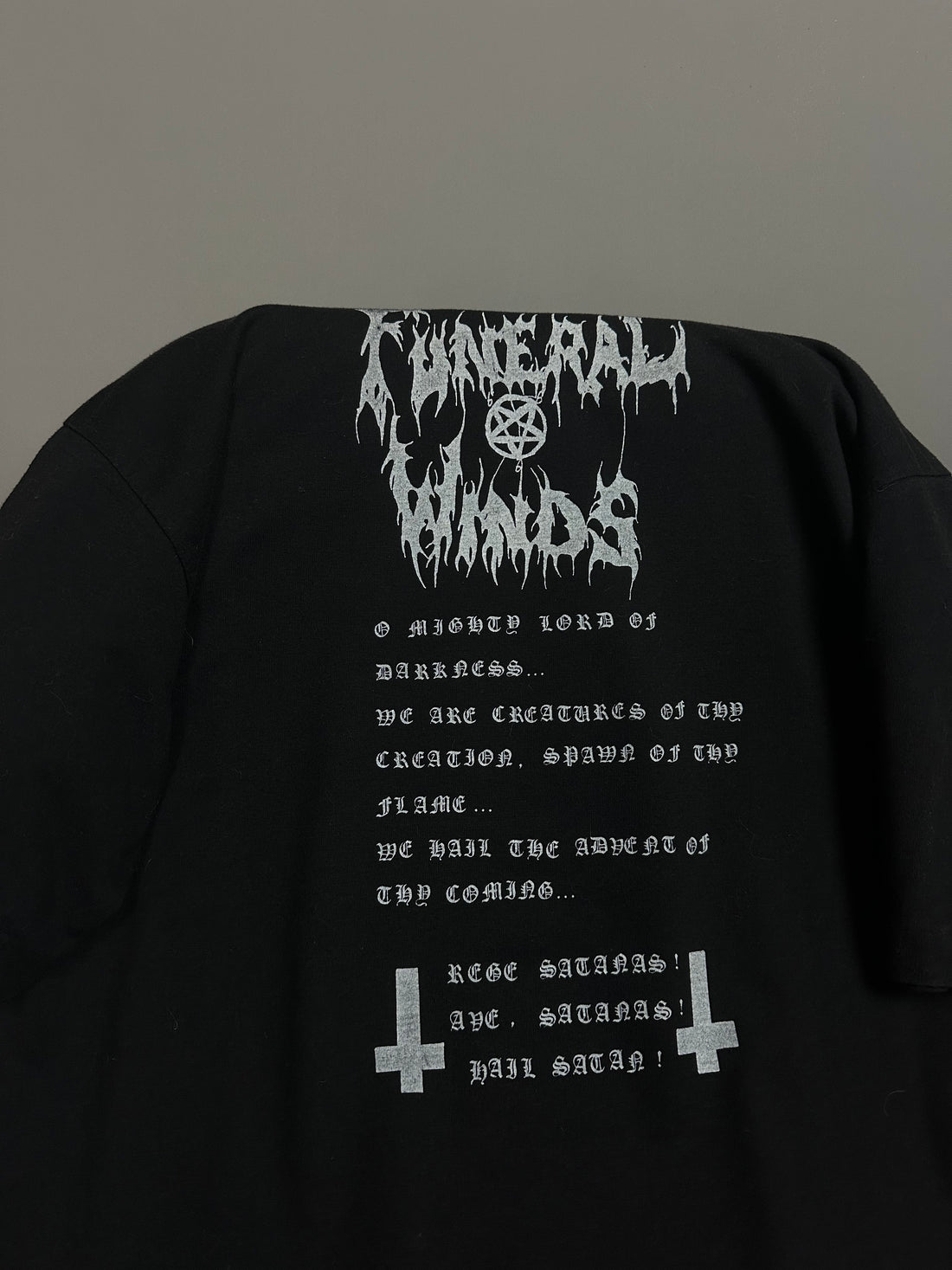 Vintage 1993 Funeral Winds Vanish Into The Void T-Shirt