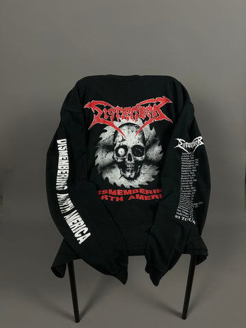 Vintage 1993 Dismember North America Tour Longsleeve