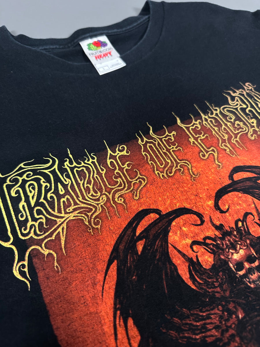 Vintage 2003 Cradle of Filth Superior Fire Power T-Shirt
