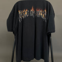 Vintage 2000 Cradle of Filth Burning Logo T-Shirt
