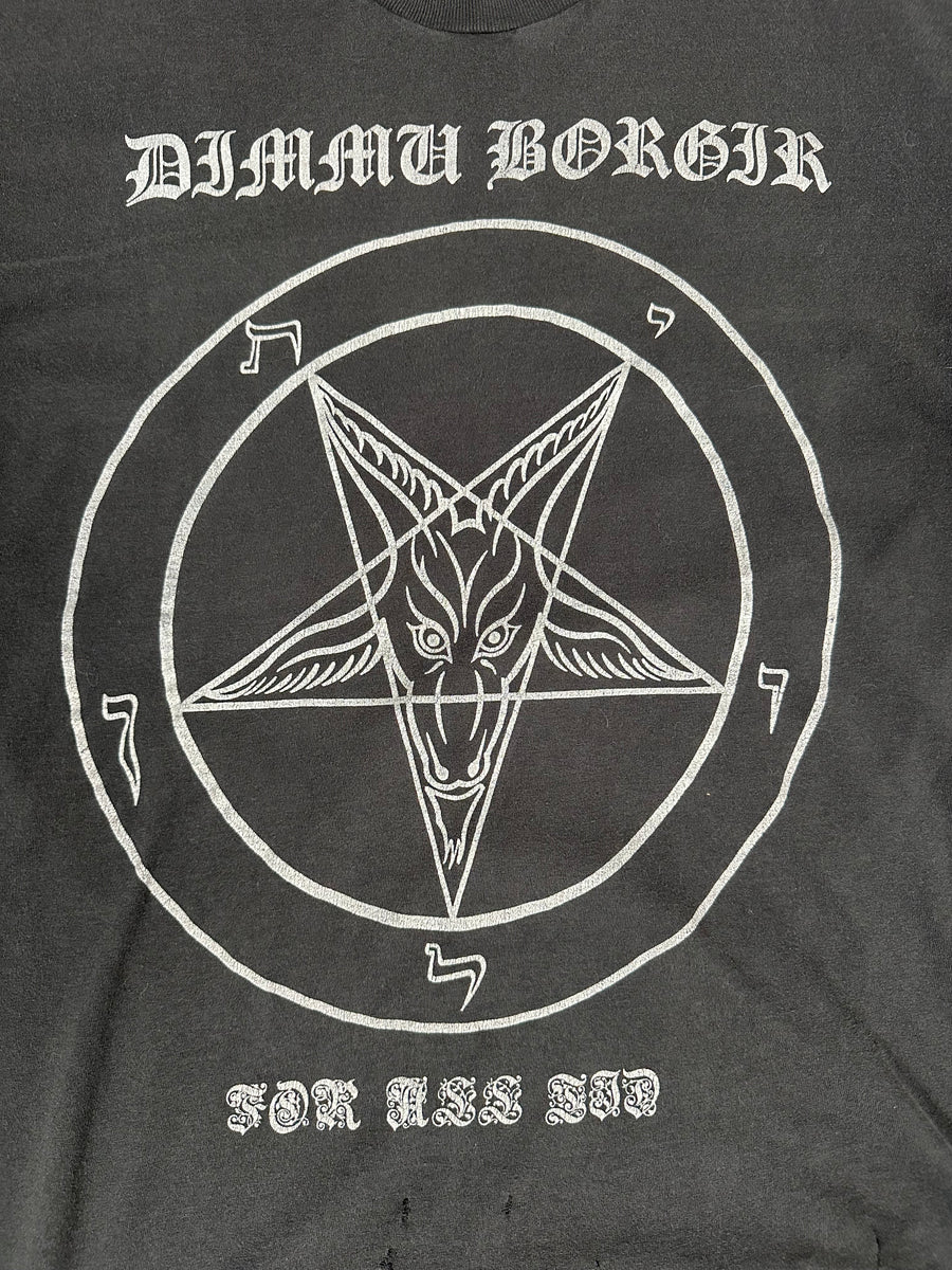 Vintage 1994 Dimmu Borgir For All Tid T-Shirt
