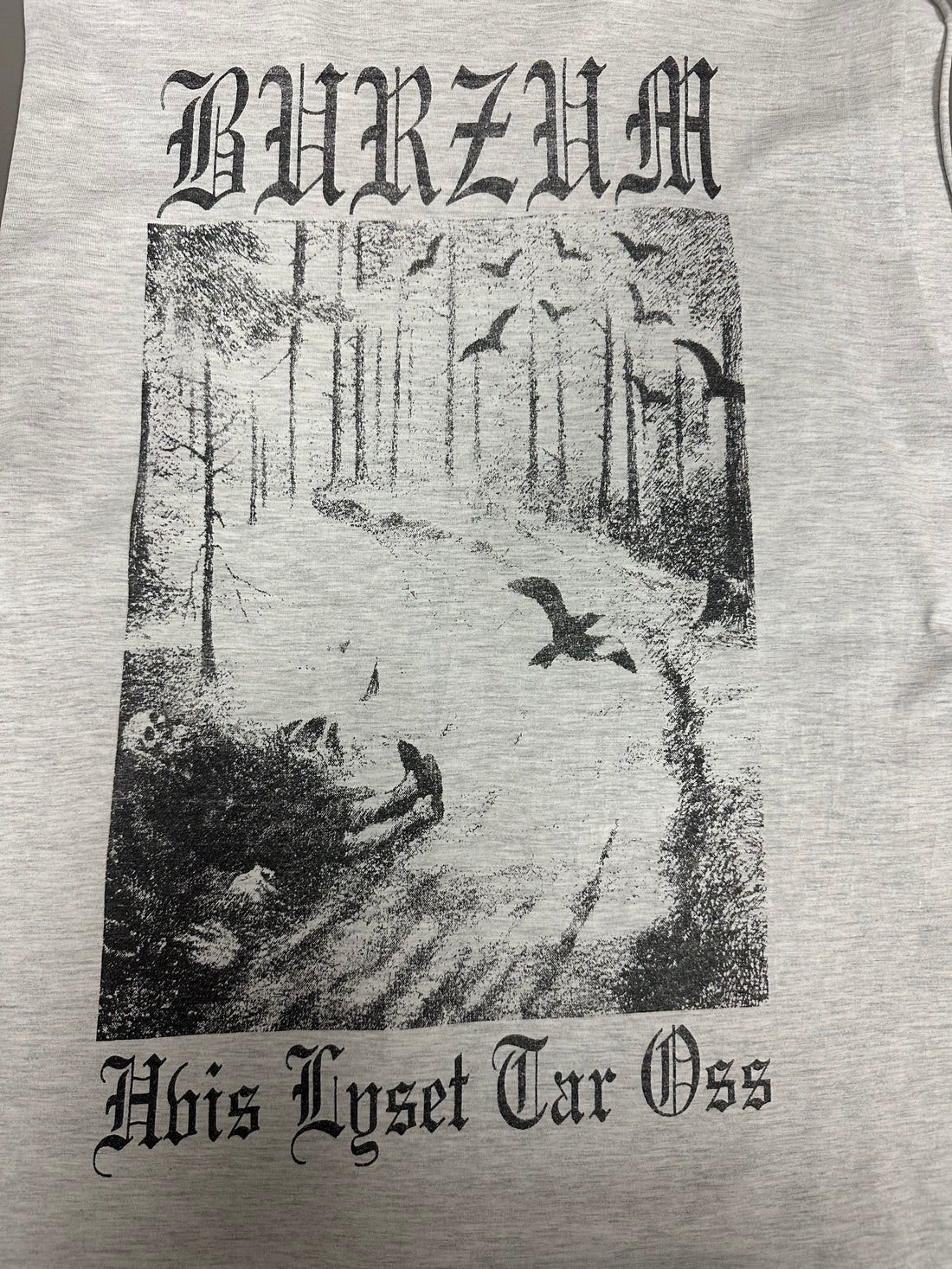 Vintage 1994 Burzum Hvis Lyset Tar Oss Sleeveless Tank Top
