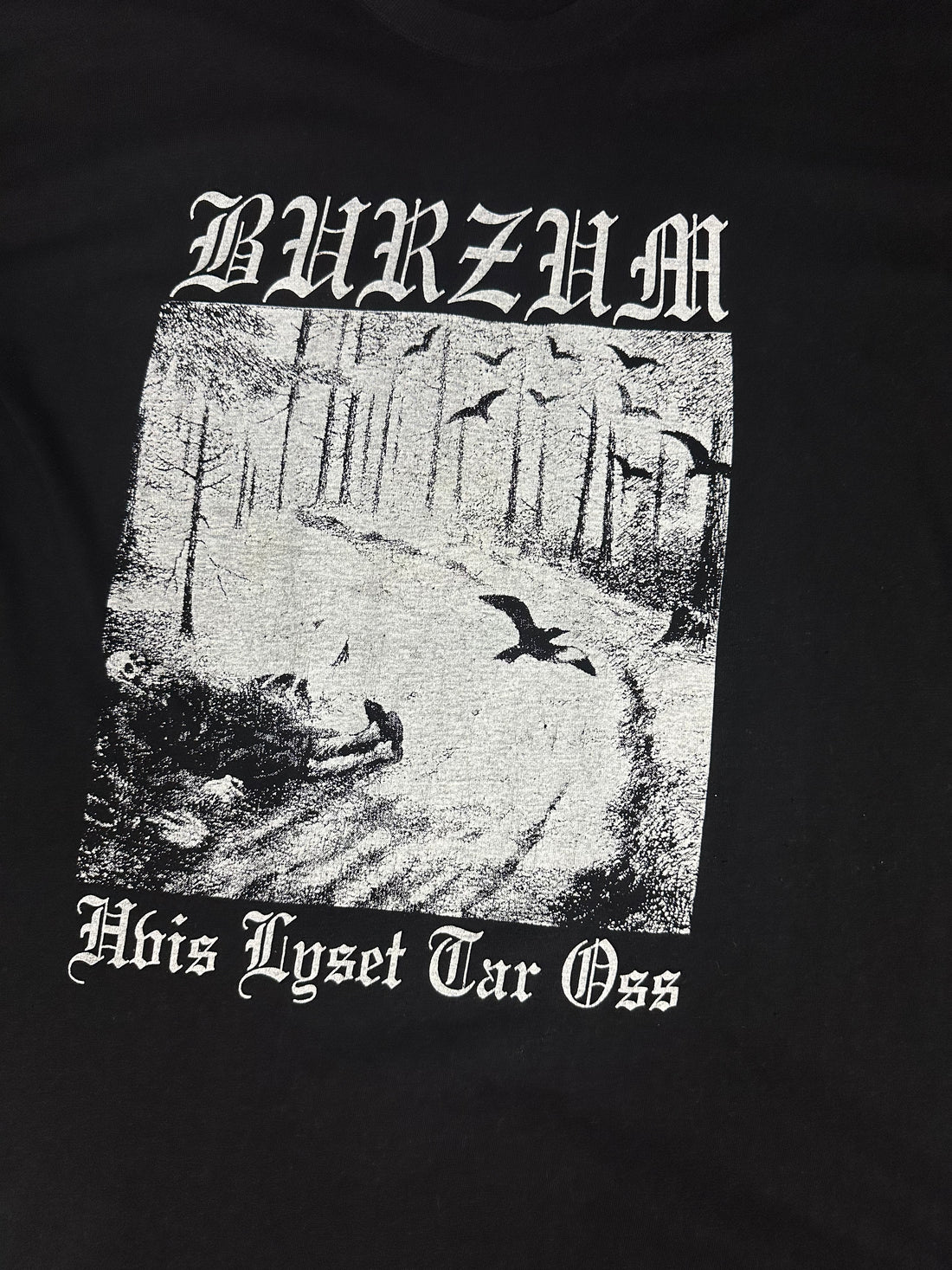 Vintage 1996 Burzum Hvis Lyset Tar Oss T-Shirt