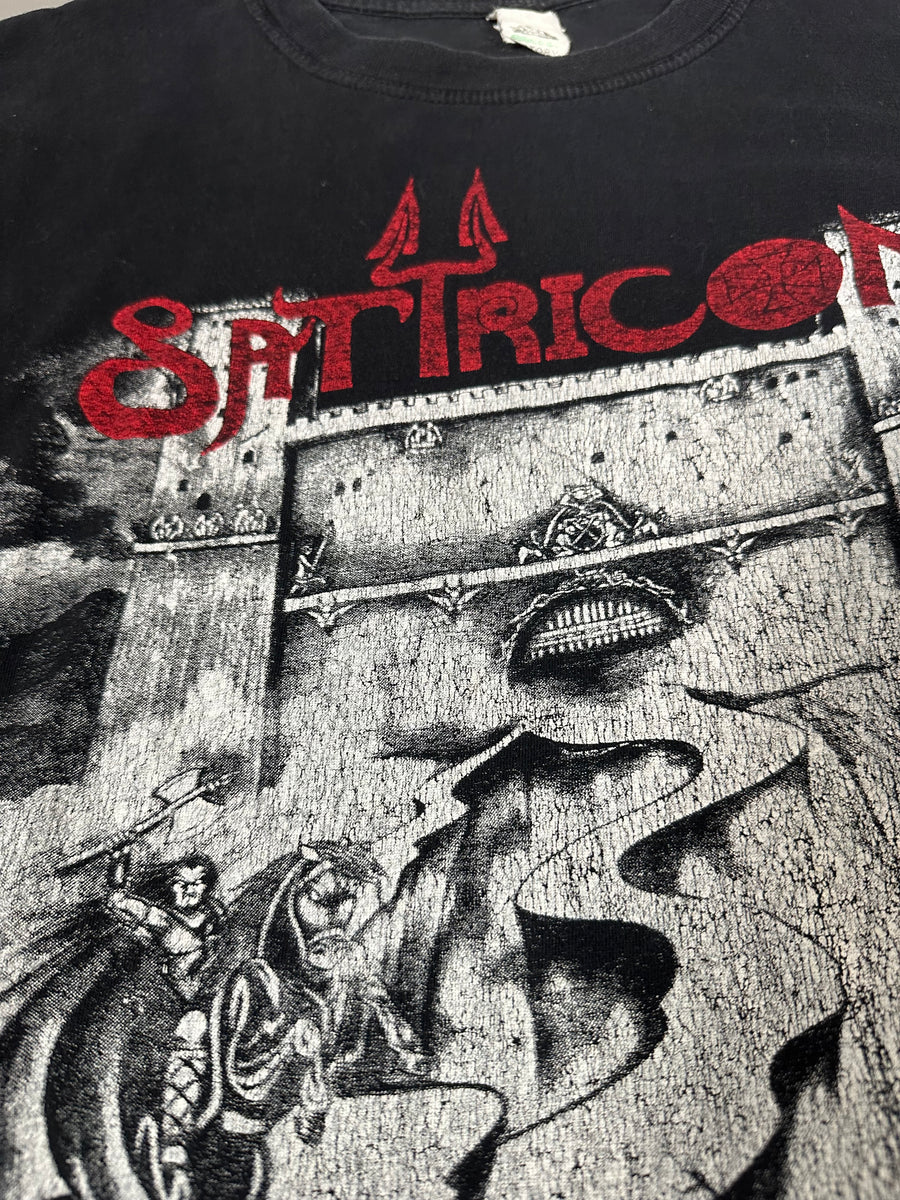 Vintage 1990s Satyricon Dark Medieval Times T-Shirt