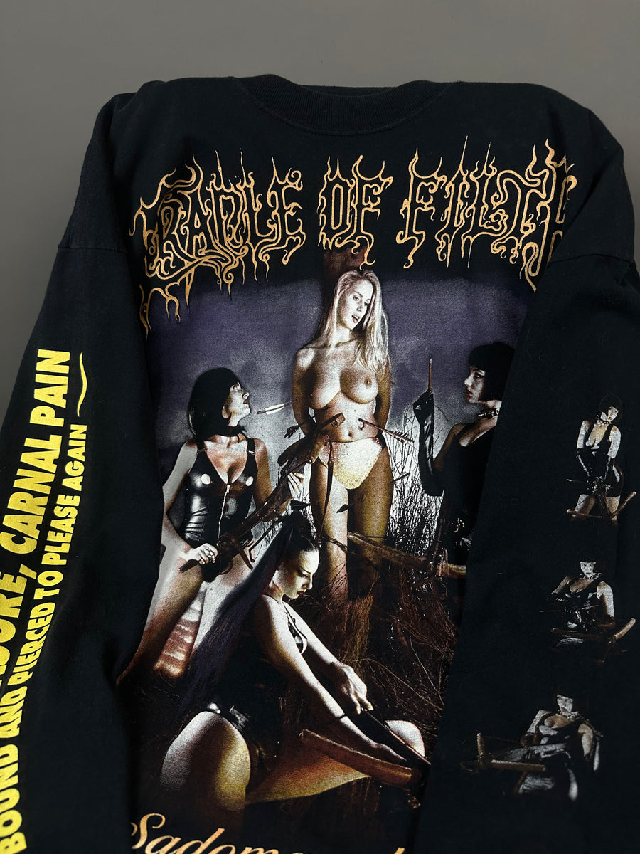 Vintage 1998 Cradle of Filth Sin To Be Forgiven Longsleeve