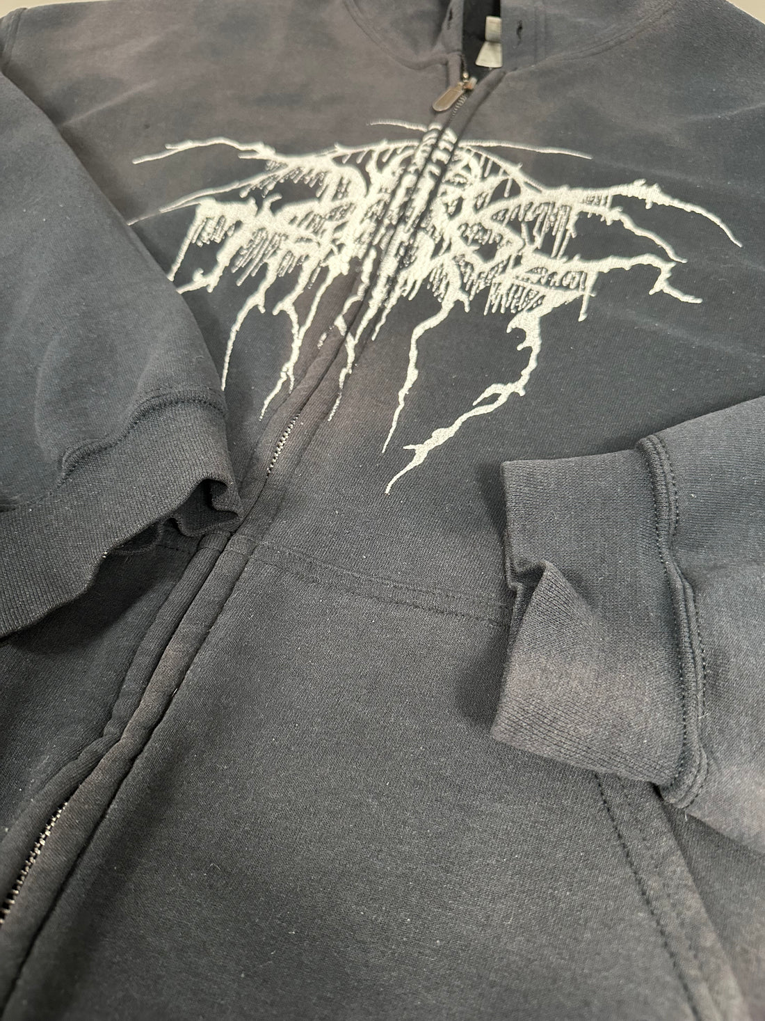 Vintage 1999 Darkthrone Transilvanian Hunger Zipper Sweatshirt