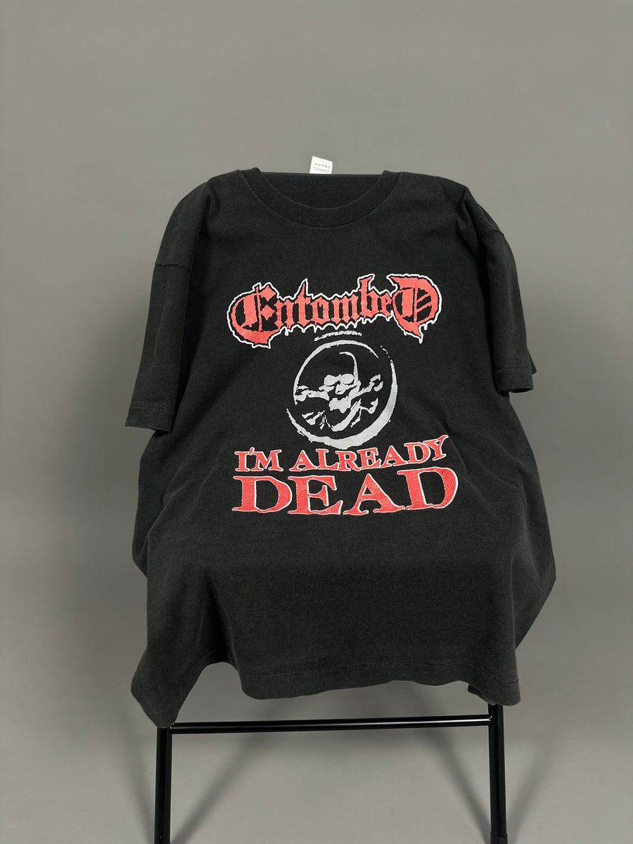 Vintage 1992 Entombed Already Dead T-Shirt