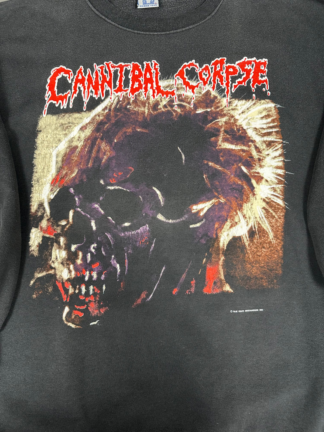 Vintage 1993 Cannibal Corpse Sweater
