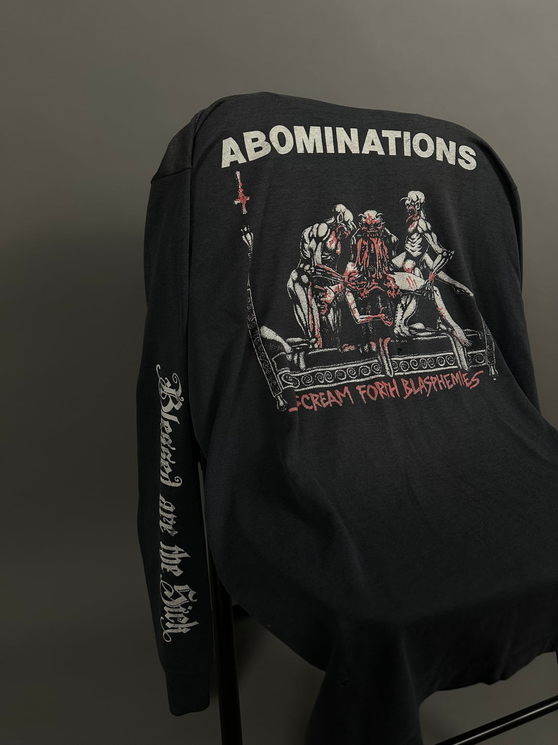 Vintage 1991 Morbid Angel Blessed Are The Sick Longsleeve