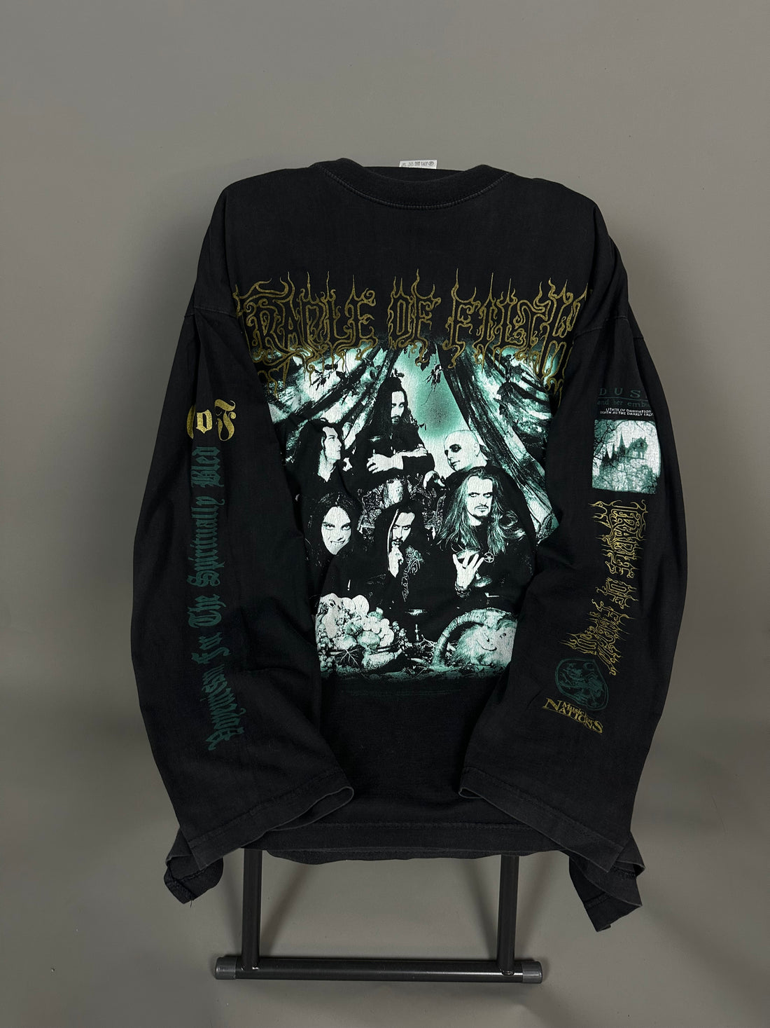 Vintage 1996 Cradle of Filth Funeral Carpathia Longsleeve