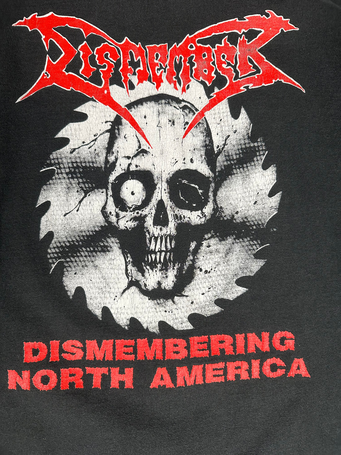 Vintage 1993 Dismember North America Tour Longsleeve