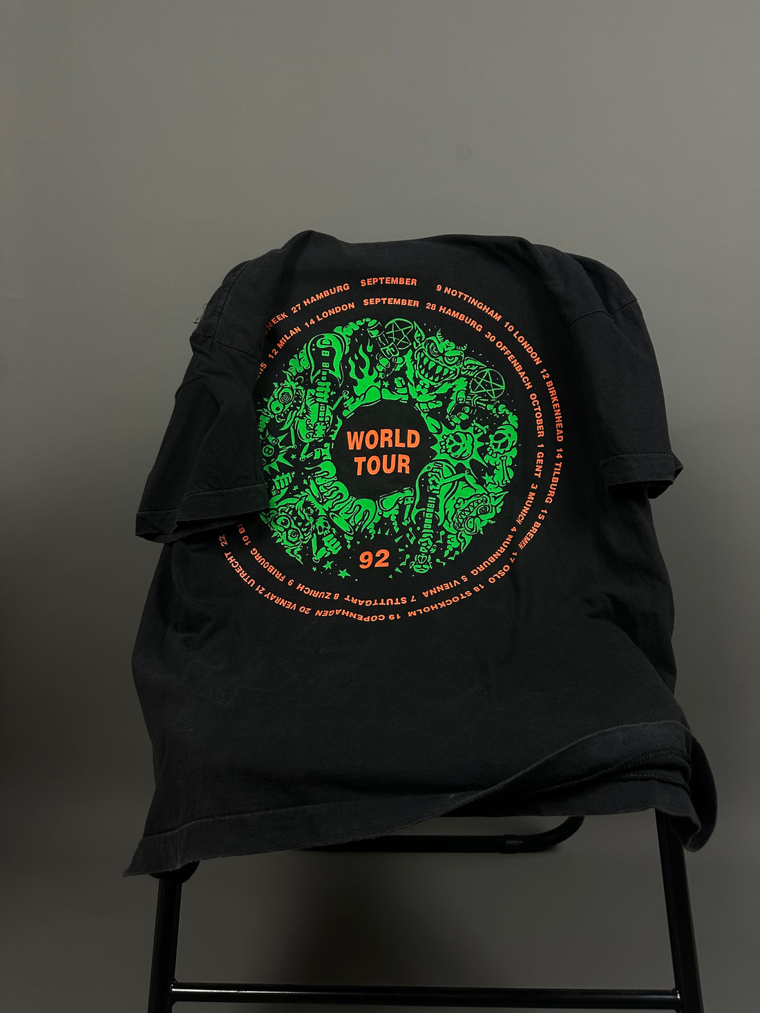 White Zombie 1992 Get Up And Kill Vintage T-Shirt