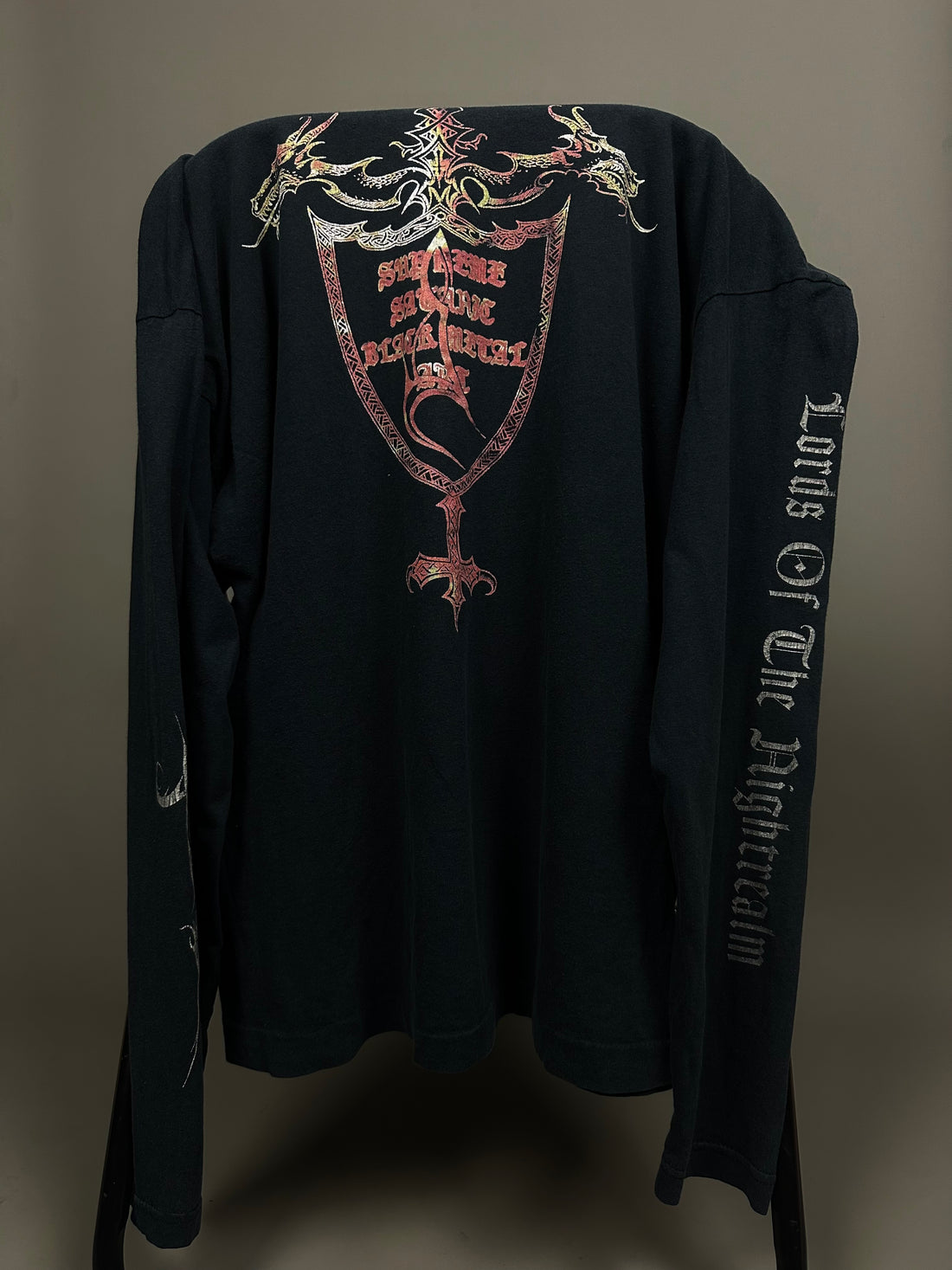Vintage 1998 Setherial Lords Of The Night Realm Longsleeve