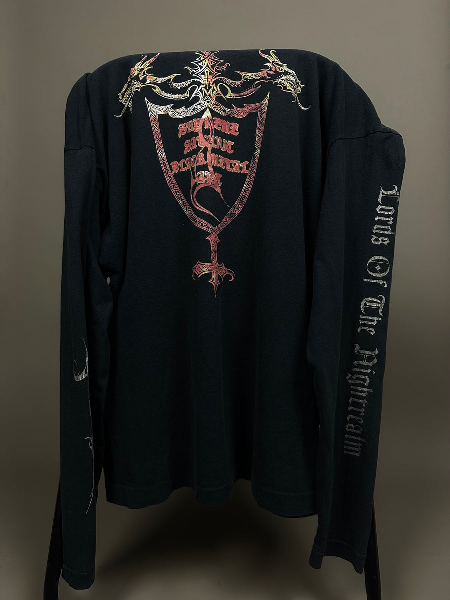 Vintage 1998 Setherial Lords Of The Night Realm Longsleeve