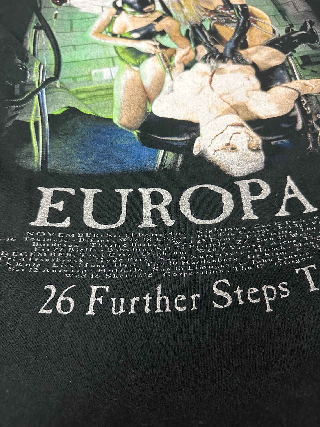 Vintage 1998 Cradle of Filth Experimental T-Shirt