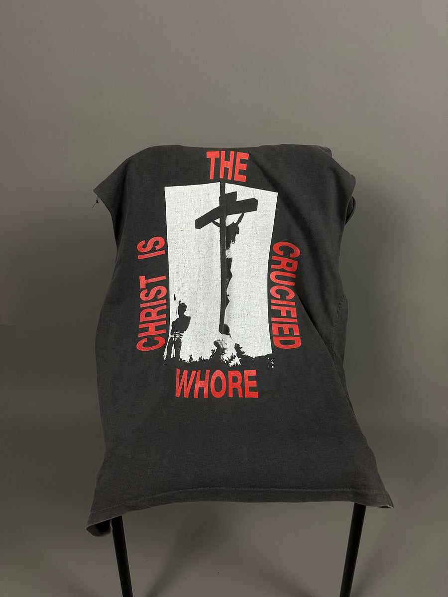 Vintage 1993 Impaled Nazarene Crucified Sleeveless T-Shirt