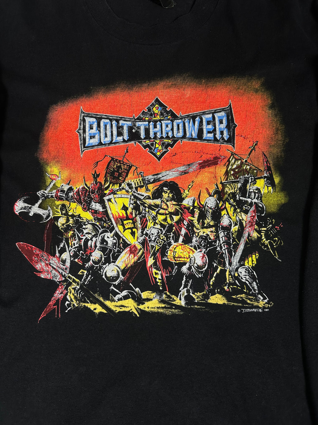 Vintage 1991 Bolt Thrower Warmaster Longsleeve