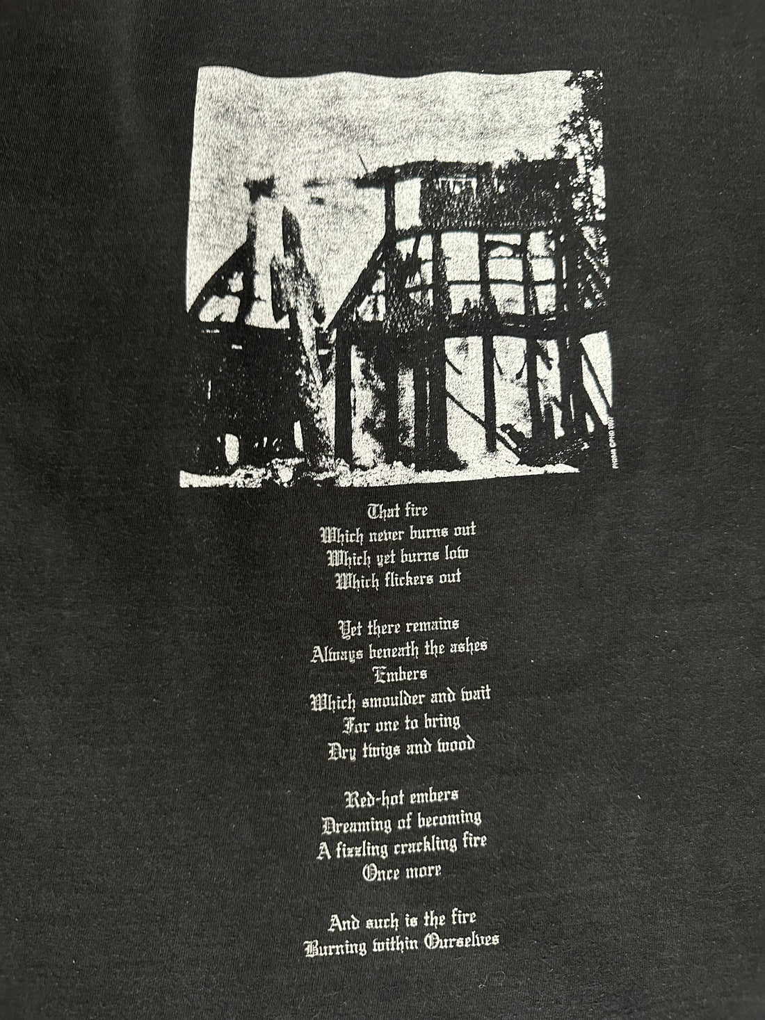 Vintage 2000s Burzum Aske T-Shirt