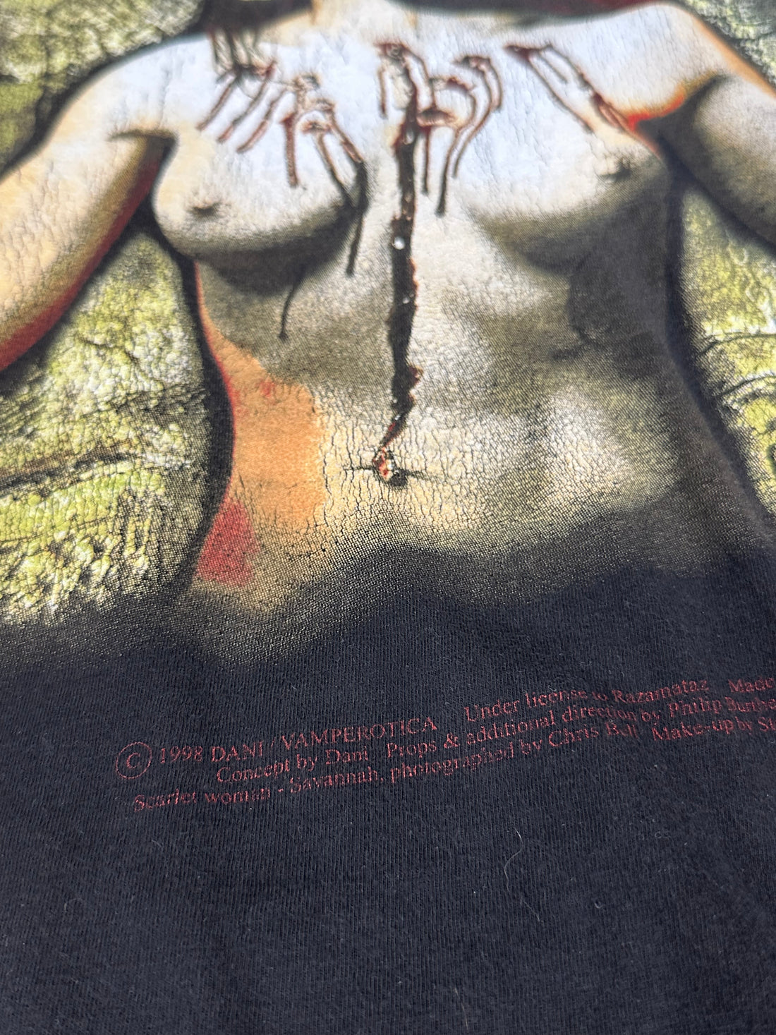 Vintage 1998 Cradle of Filth Whore Longsleeve