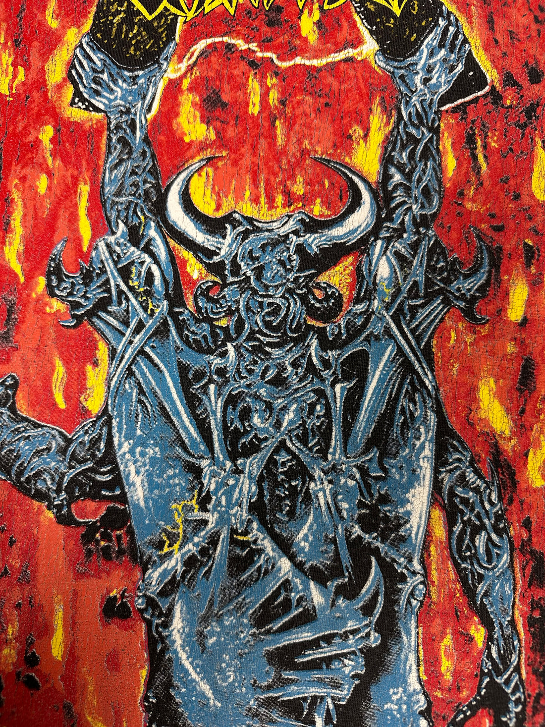 Malevolent Creation 1991 European Tour Vintage T-Shirt