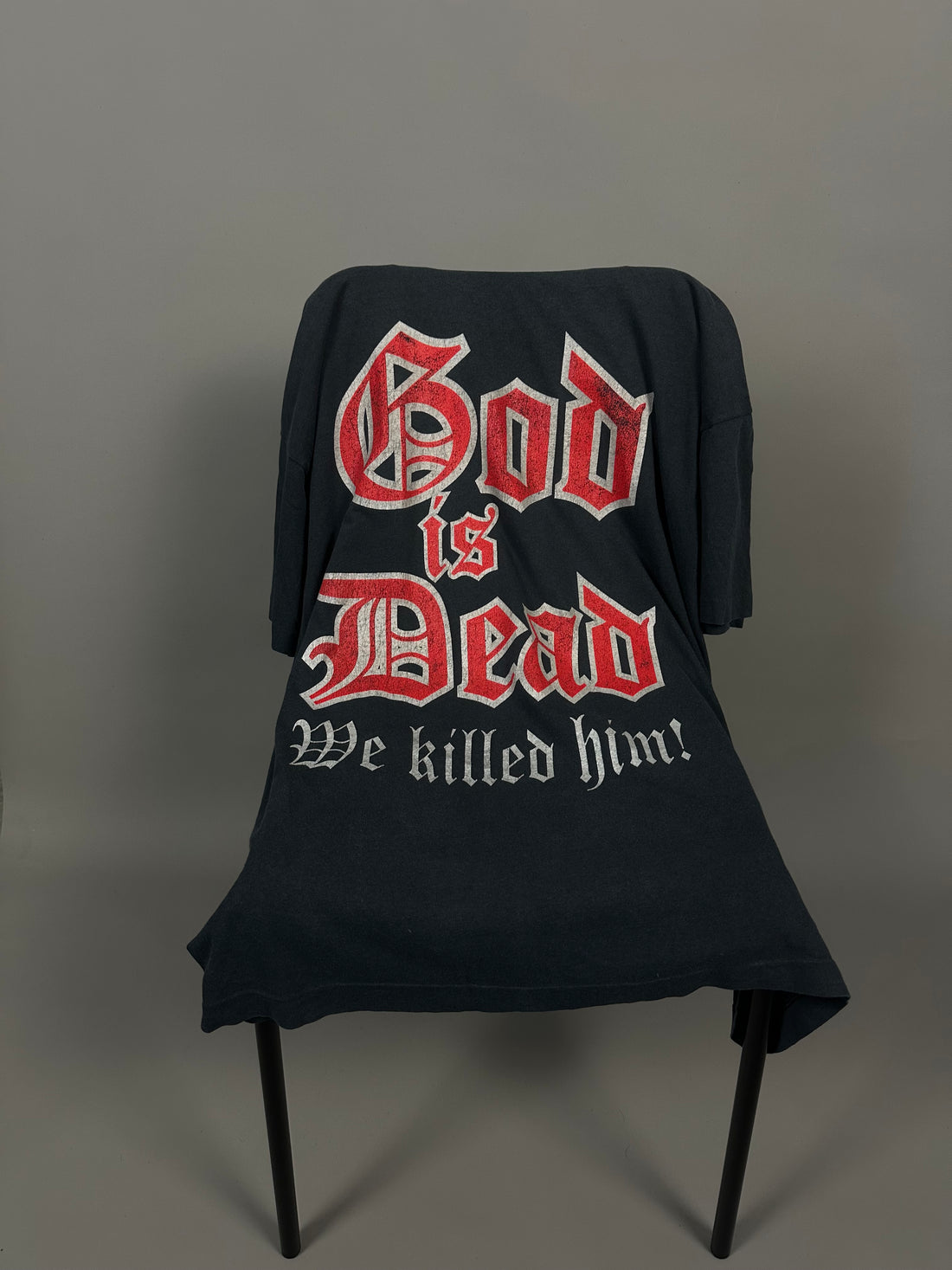 Vintage 1997 Moonspell God Is Dead T-Shirt