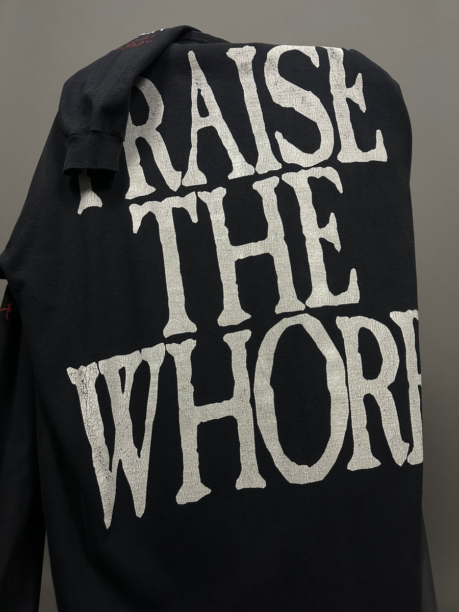 Vintage 1996 Cradle of Filth Praise The Whore Longsleeve