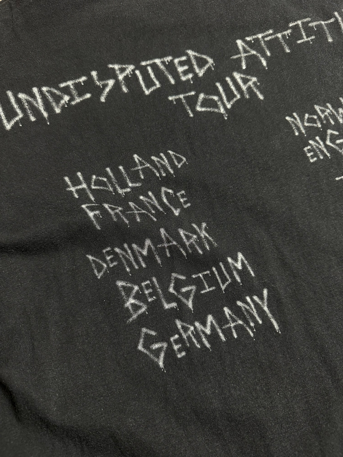 Vintage 1996 Slayer Tour T-Shirt