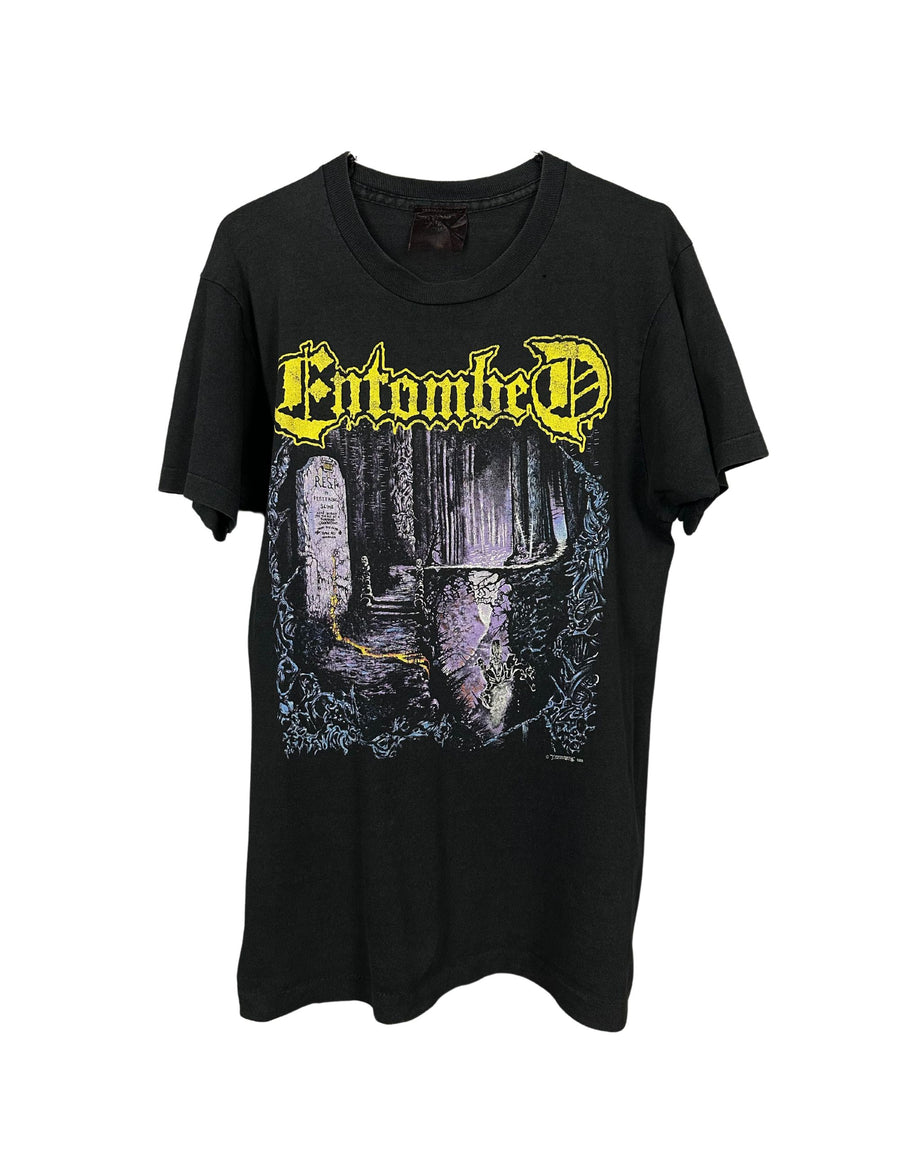 Entombed 1990 Left Hand Path Vintage T-Shirt