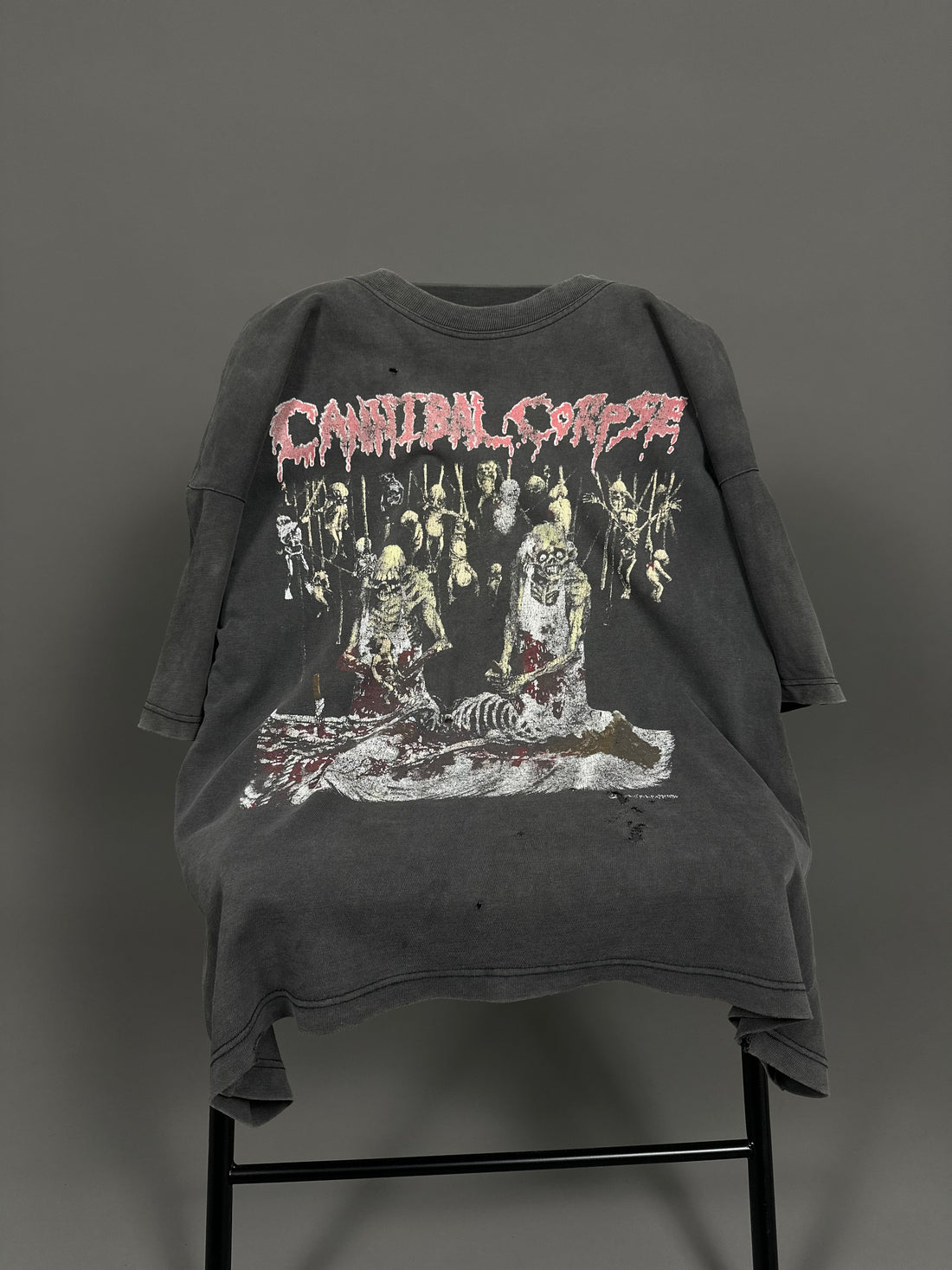Vintage 1991 Cannibal Corpse Butchered At Birth T-Shirt