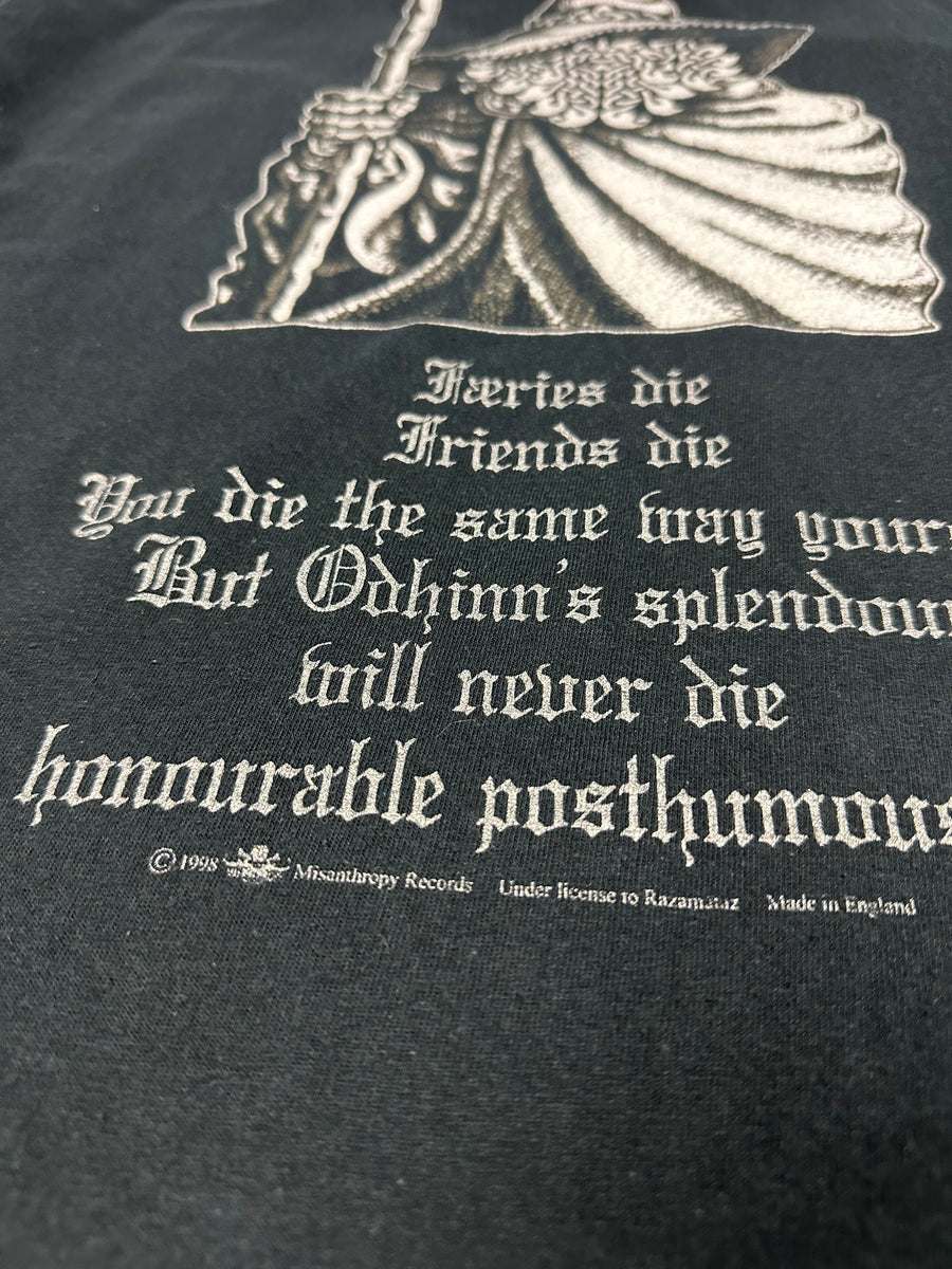 Burzum 1998 Det Som Engar Var Vintage T-Shirt