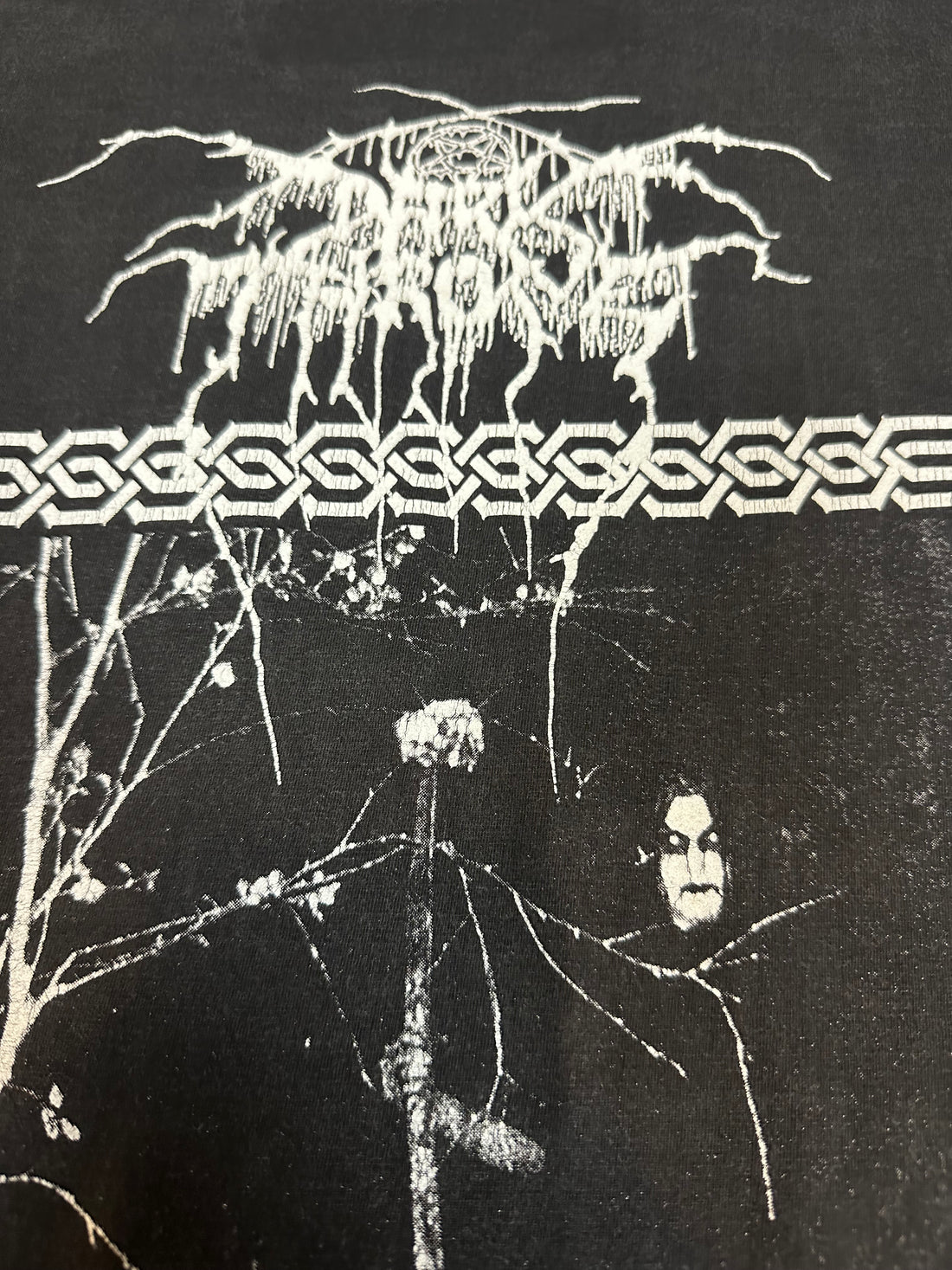 Vintage 1997 Darkthrone Under A Funeral Moon Longsleeve