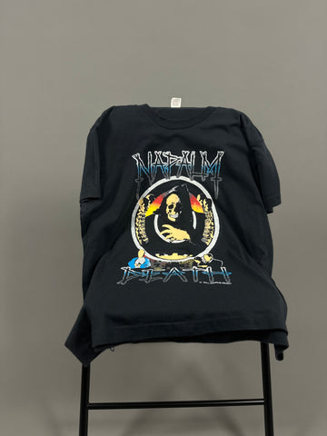 Vintage 1991 Napalm Death Grind Tour T-Shirt