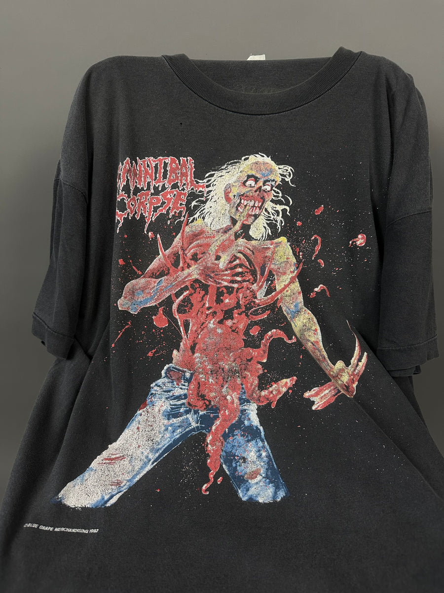 Vintage 1992 Cannibal Corpse Euro Tour T-Shirt