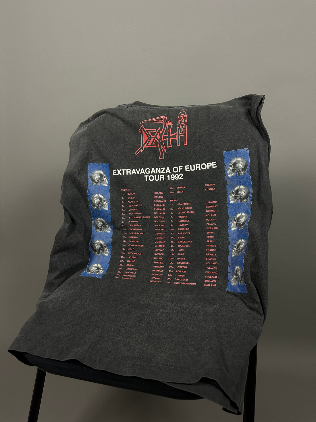 Death 1991 Extravaganza Vintage Tank Top Shirt