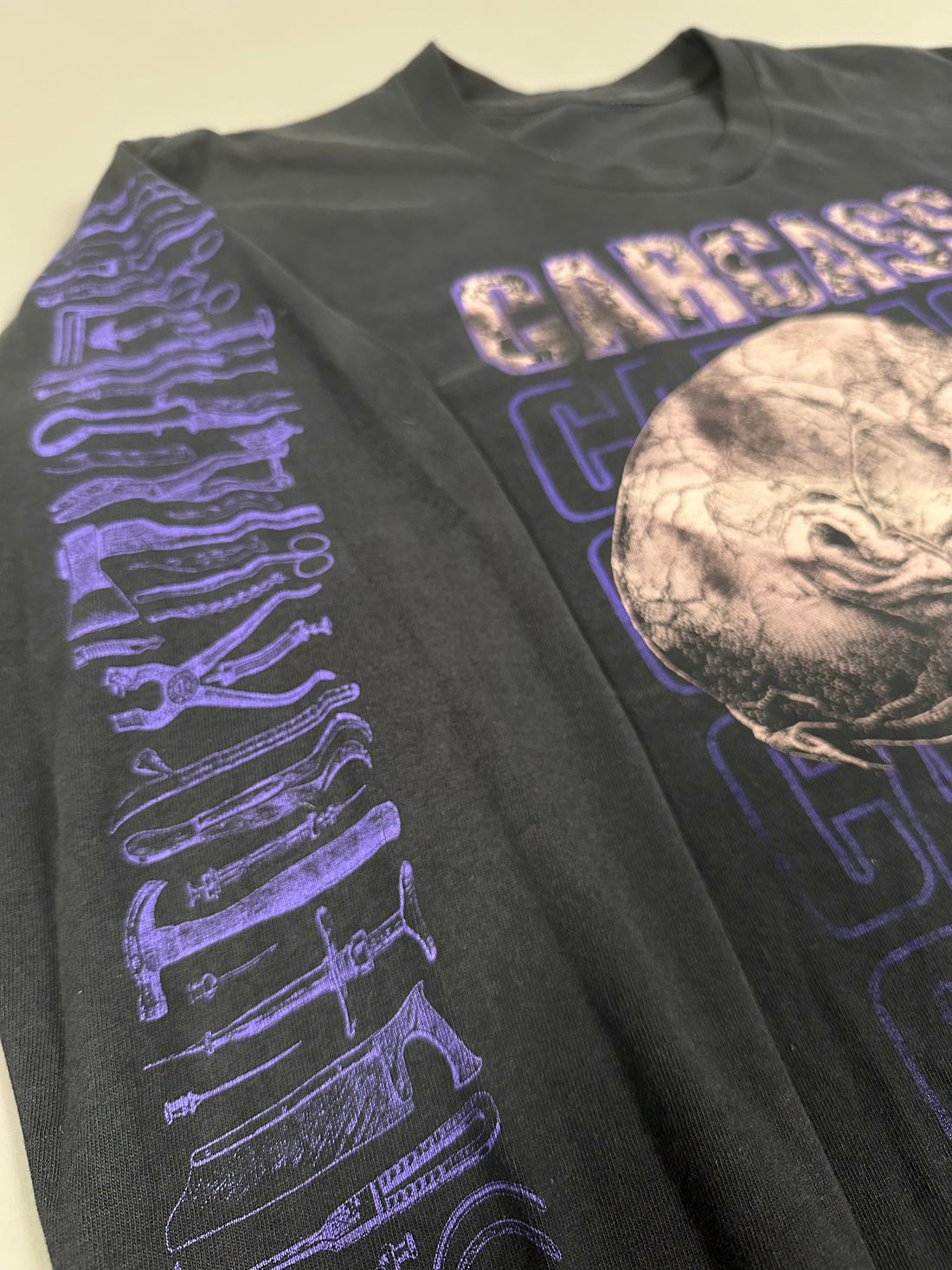 Vintage 1992 Carcass European Tour Longsleeve