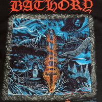 Vintage 1996 Bathory Fire On Ice T-Shirt