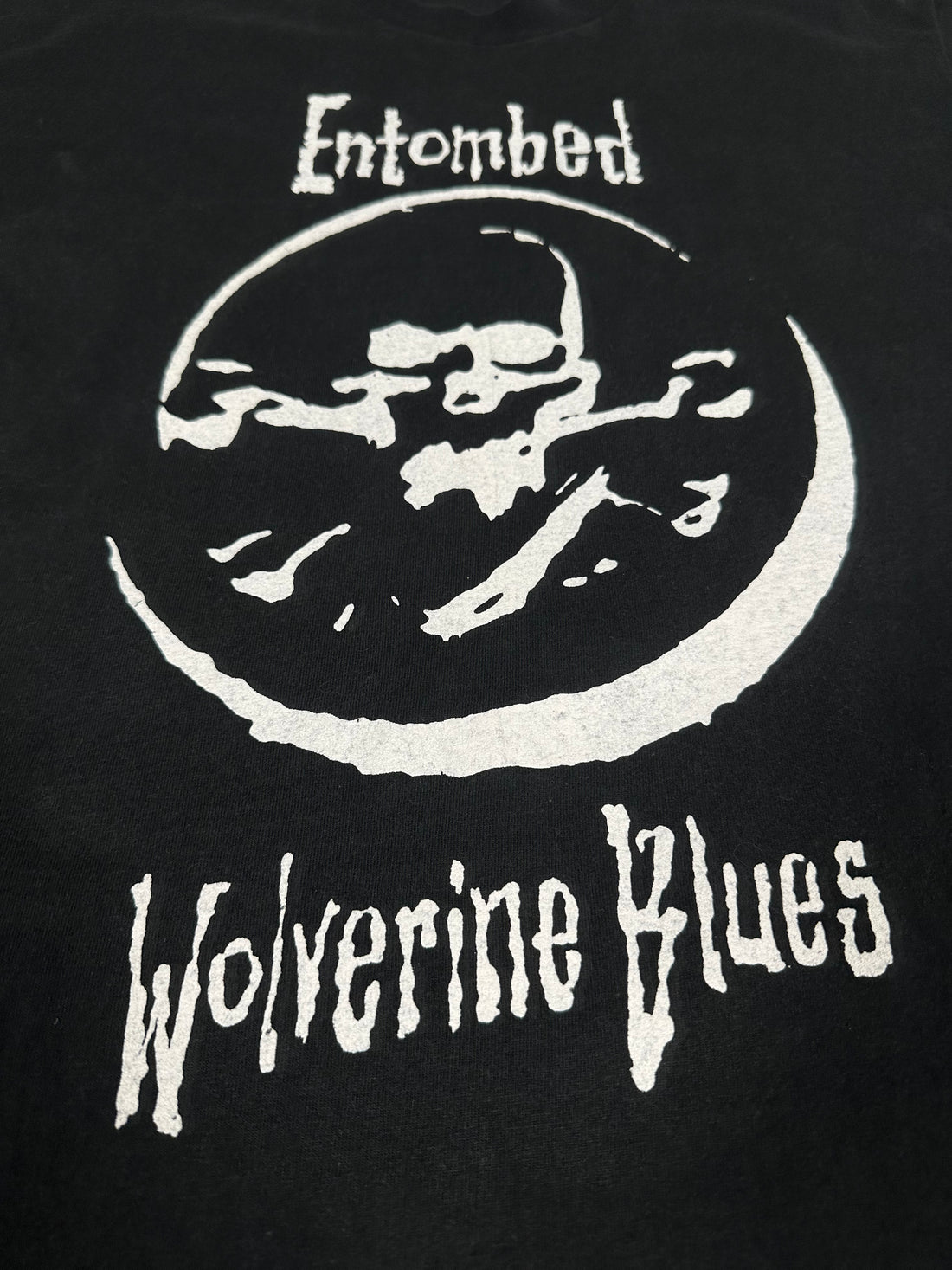 Vintage 1992 Entombed Wolverine Blues T-Shirt