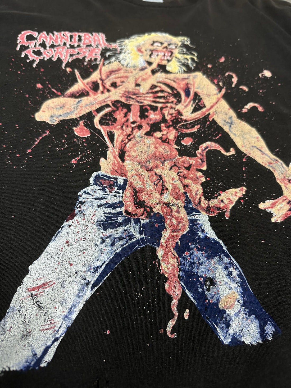 Vintage 1990s Cannibal Corpse Eaten Back To Life T-Shirt