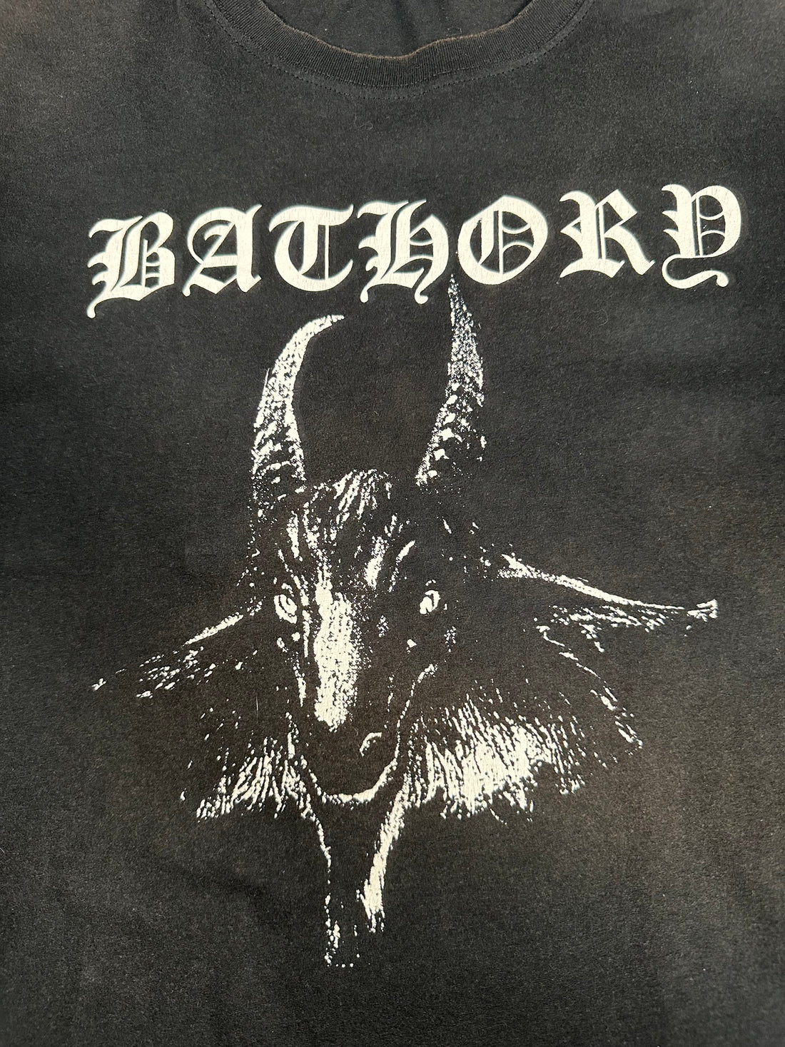 Bathory 2009 Goat Logo Black Mark T-Shirt